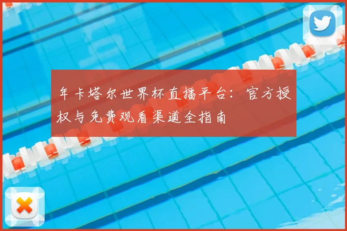 年卡塔尔世界杯直播平台：官方授权与免费观看渠道全指南